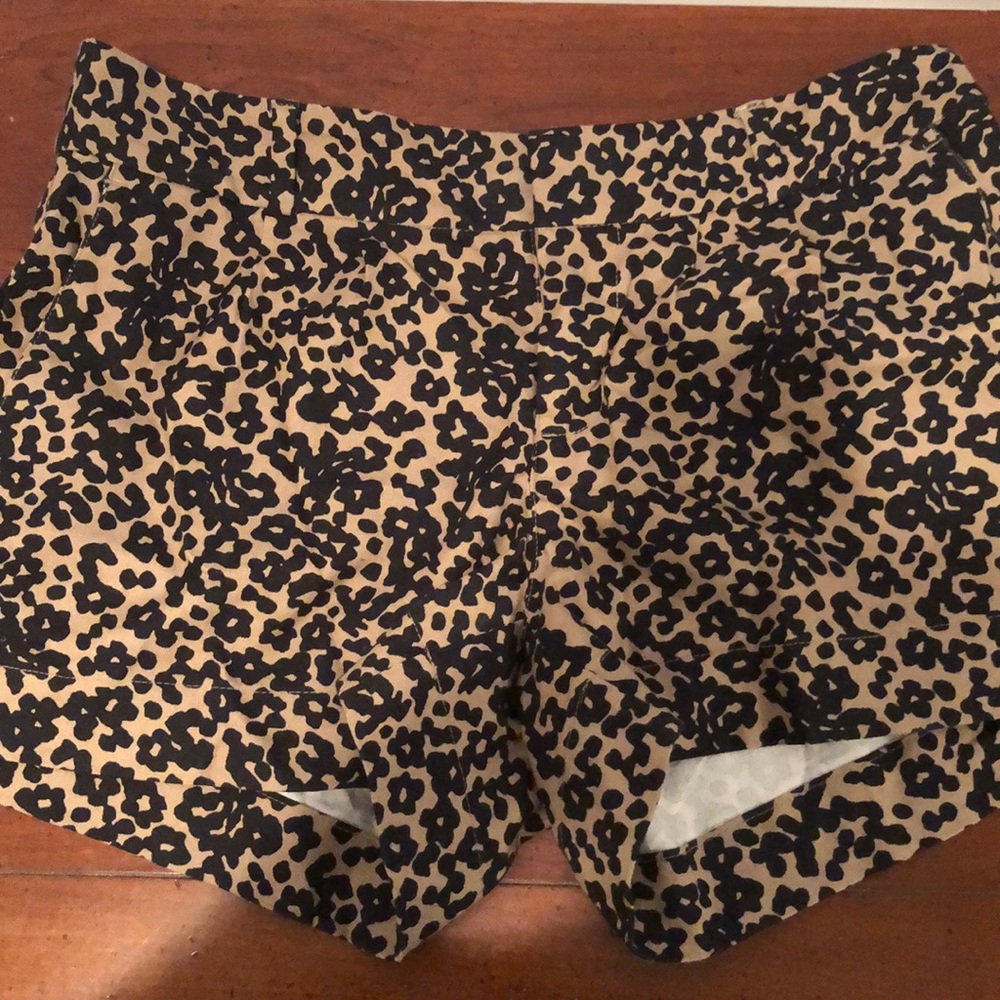 Cheetah Print Shorts